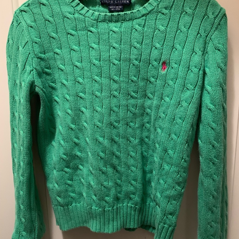 Green Polo Ralph Lauren sweater